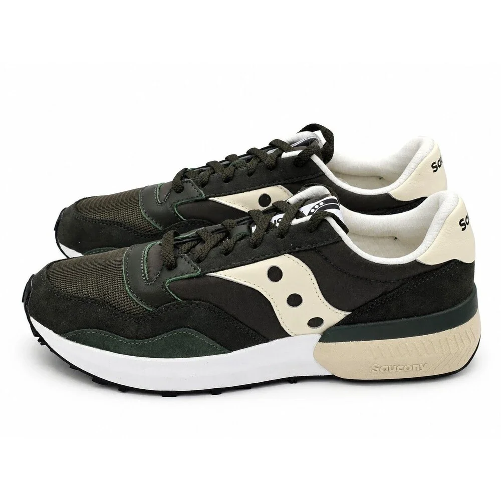 Saucony Jazz NXT Green Cream Sneakers Men's 11 Retro Running Shoes S70790-3